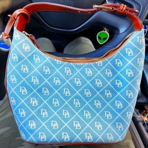 Dooney and Burke Signature Bucket Bag